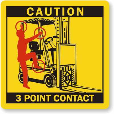 Three Point Contact Rob S Forklift Repair Inc