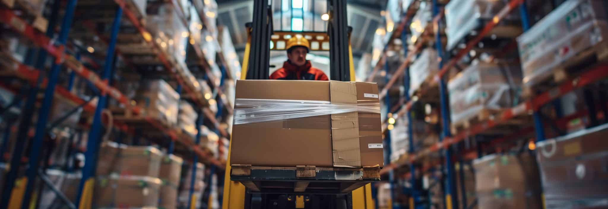 warehouse equipment forklift training in British Columbia